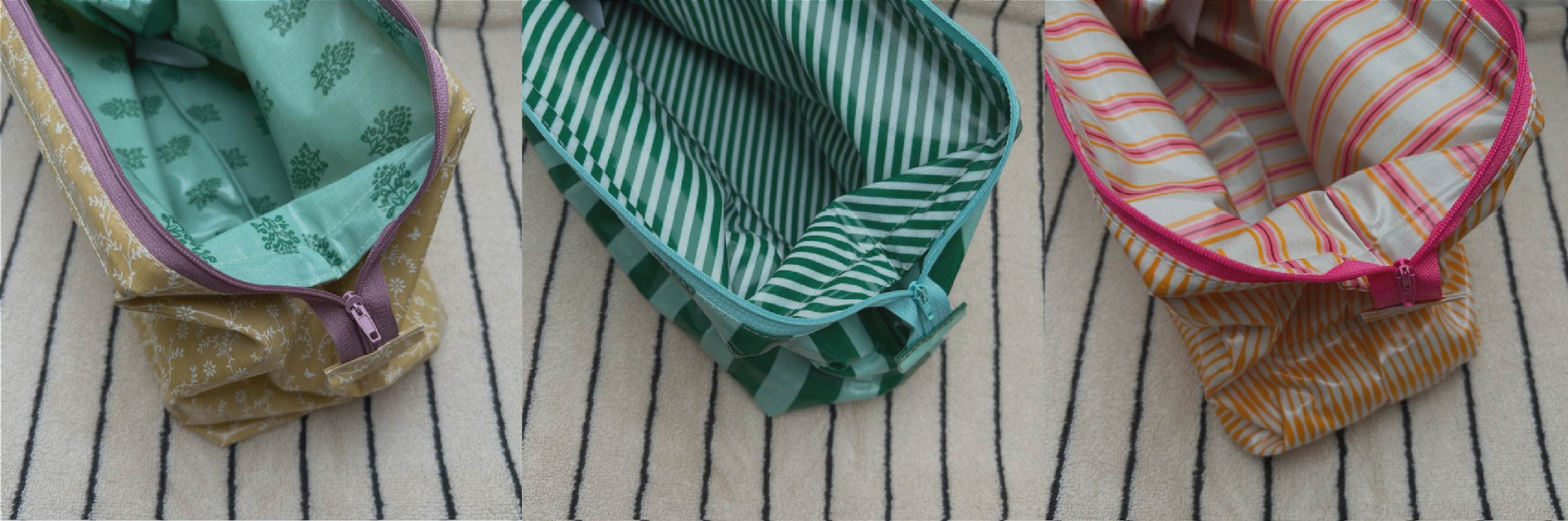 Vandafvisende toilettasker