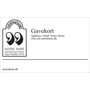 Gavekort - Til butik eller webshop
