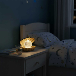 Lampe ''Coki'' - guldfarvet/glitter