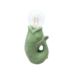 LED lampe "Poisson" - Matcha