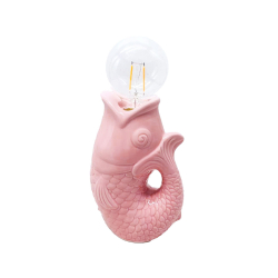 LED lampe "Poisson" - rosa