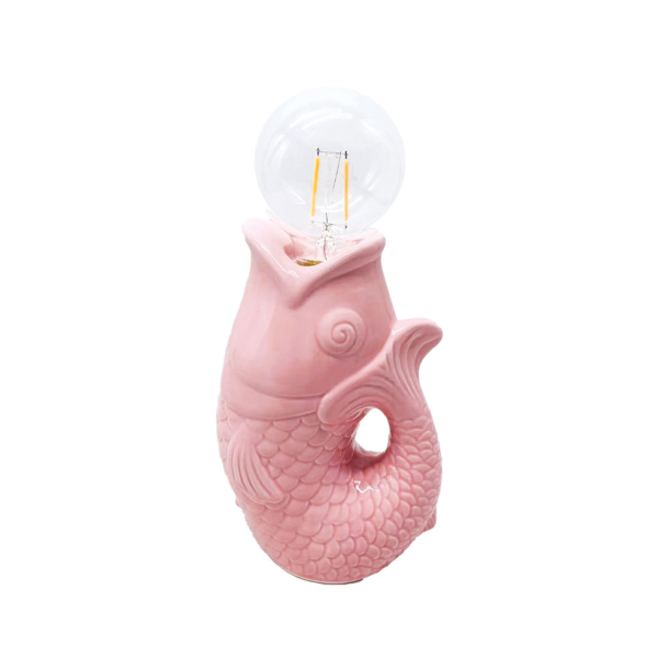 LED lampe "Poisson" - rosa