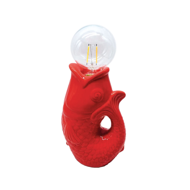 LED lampe "Poisson" - Rd