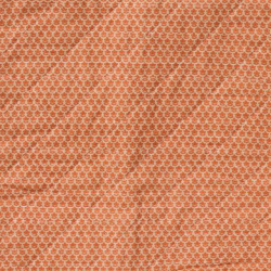 Quiltet taske - orange blokm�nster