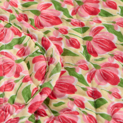 Quilt tppe - pink tulipaner
