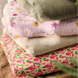 Quilt tppe - pink tulipaner