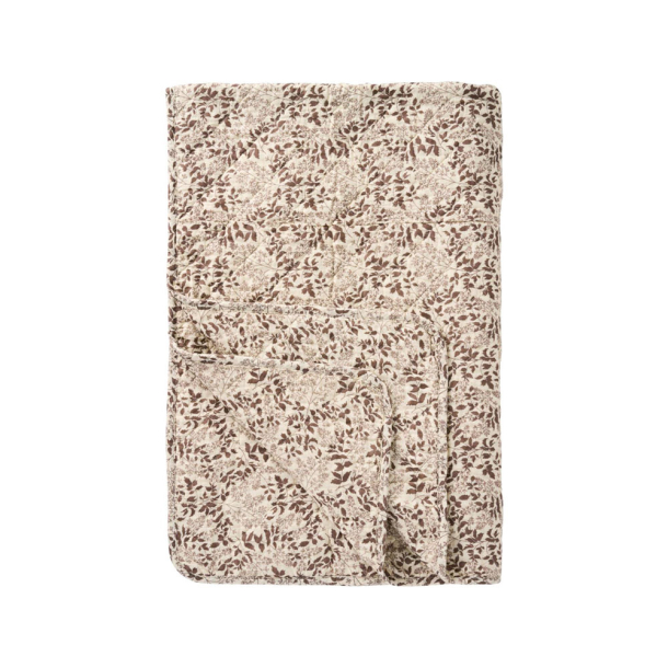 Quilt tppe natur m. brune kviste