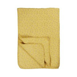 Quilt tppe - gul med blomster