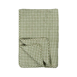 Quilt tppe - med grnne tern