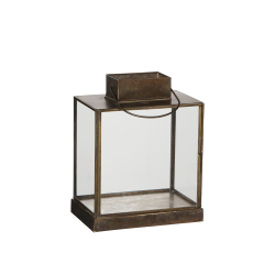 Lanterne "Villads" - antik messing look