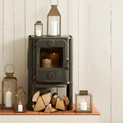 Lanterne "Villads" - antik messing look