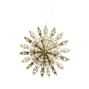 Snefnug af papir - grnt mnster