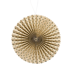 Papir roset - grnne prikker