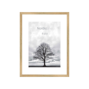 Massiv egetrsramme - 30x40 cm.