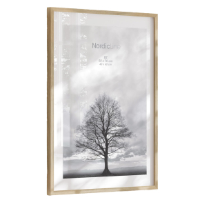 Massiv egetrsramme - 50x70 cm. - 20 mm.