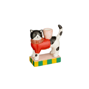 Lysestage - Kat med sweaters