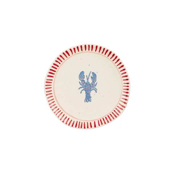 Frokosttallerken "Ariane" - bl� hummer