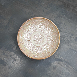 Snacksk�l ''Isa'' - gr�n/brun