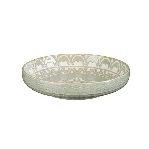 Pastatallerken ''Isa'' - bl�/gr�n