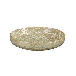 Pastatallerken ''Isa'' - gr�n/brun