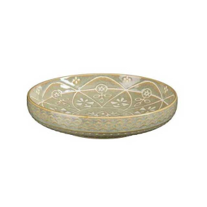 Pastatallerken ''Isa'' - gr�n/brun