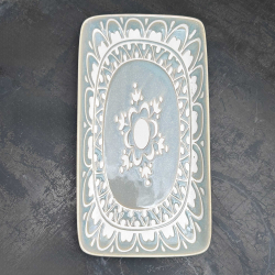 Serveringsfad ''Isa'' - bl�/gr�n