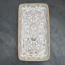 Serveringsfad ''Isa'' - gr�n/brun