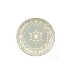 Frokosttallerken ''Isa'' - bl�/gr�n