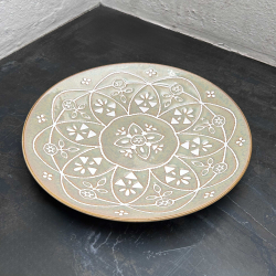 Frokosttallerken ''Isa'' - gr�n/brun