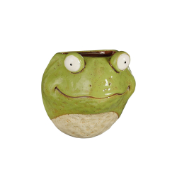 V�gvase af keramik - fr�