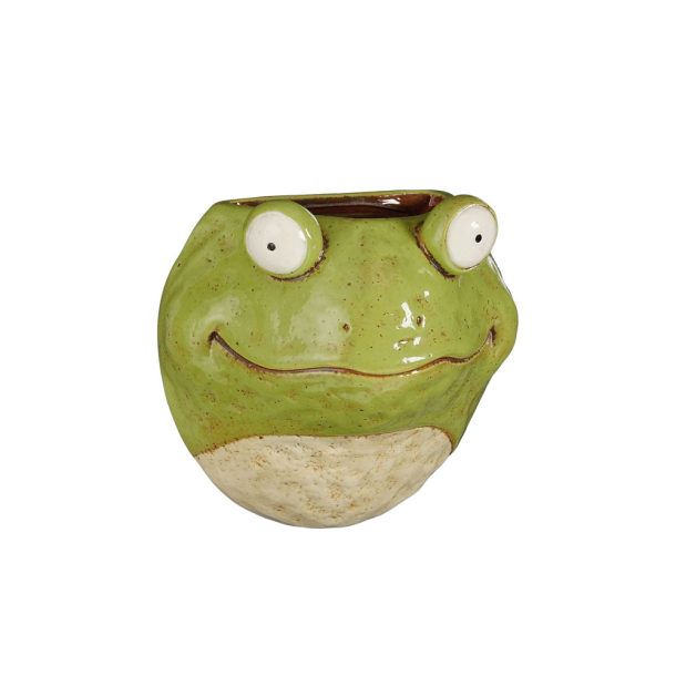 V�gvase af keramik - fr�