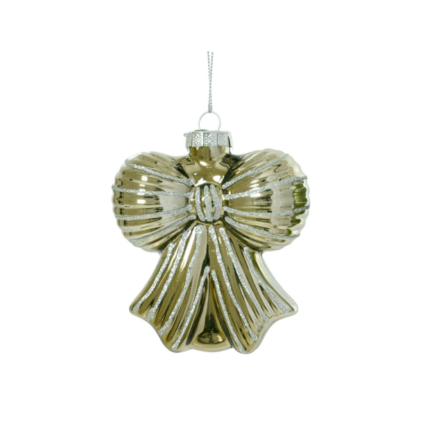 Glasornament sl�jfe - blank gr�n
