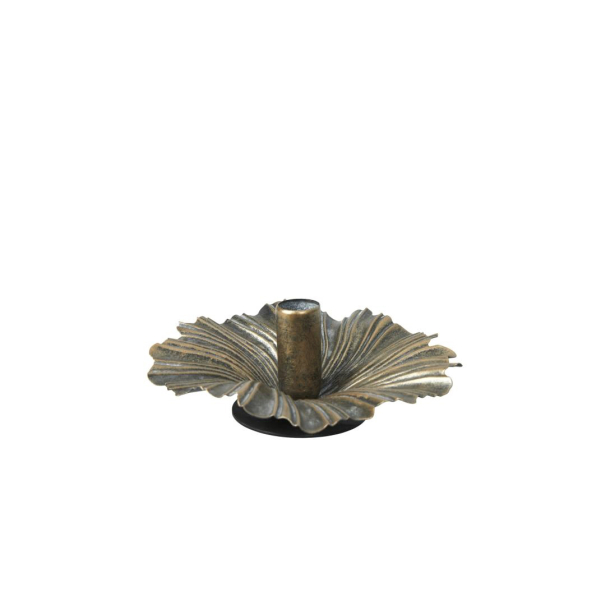 Blad stage - antik messing look - lav