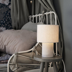 Bordlampe "Leah" - beige