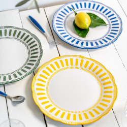 Middagstallerken 27 cm. ''Napoli'' - Grn