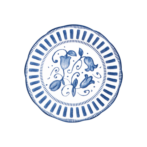 Frokosttallerken 21 cm. ''Napoli'' - Bl