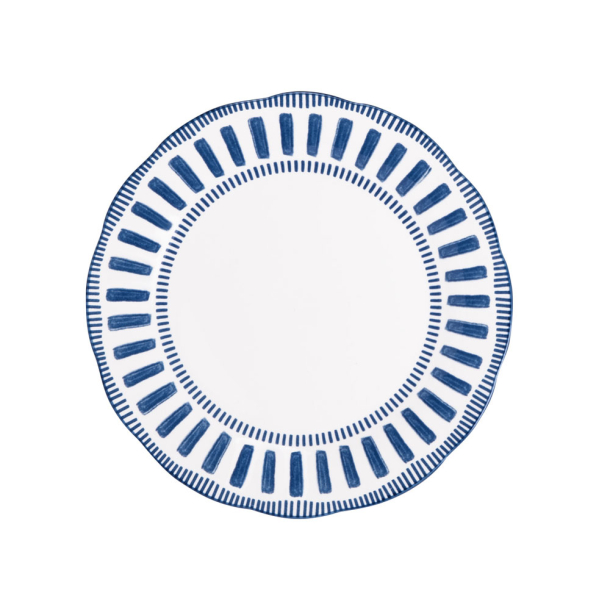 Dyb tallerken 22 cm. ''Napoli'' - Bl