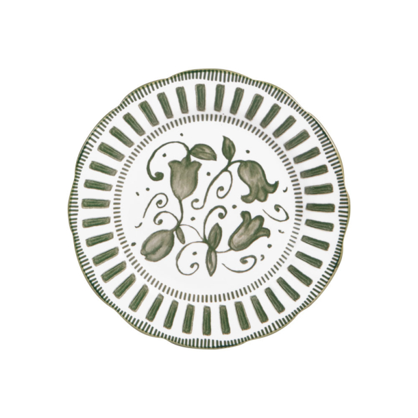 Frokosttallerken 21 cm. ''Napoli'' - Grn