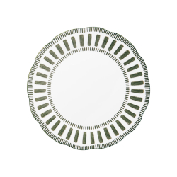 Dyb tallerken 22 cm. ''Napoli'' - Grn