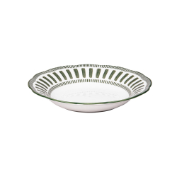 Dyb tallerken 22 cm. ''Napoli'' - Grn