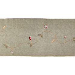 Bordlber med julemotiv - grn