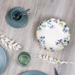 Dyb tallerken 19 cm. ''Garden''