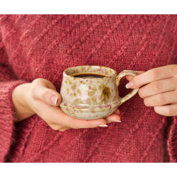 Stentjskrus "Kalmar" - rosa/brun