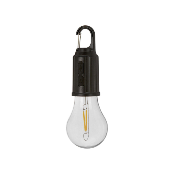 LED lampe til ophng - sort