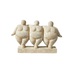 Figur - Damer p� r�kke