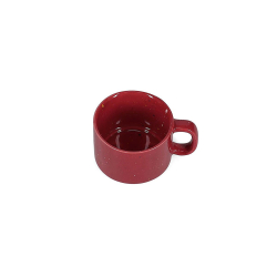 Kop med hank ''Fika'' - R�d