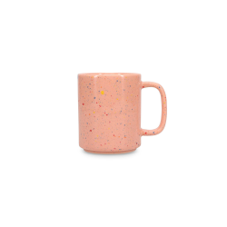 Krus med hank ''Fika'' - Pink