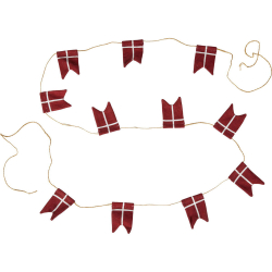 Flagranke med splitflag 8 flag - m�rker�d