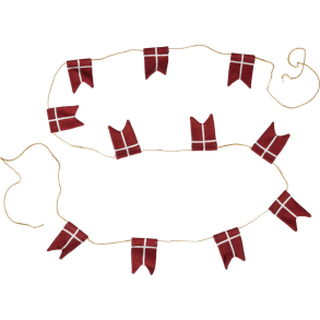 Flagranke med splitflag 8 flag - m�rker�d