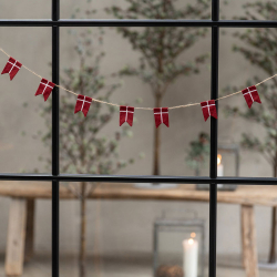 Flagranke med splitflag 8 flag - m�rker�d